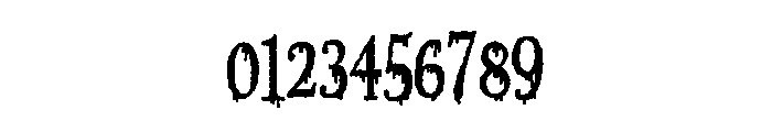 ZP Toil and Trouble Shakes Bold Font OTHER CHARS