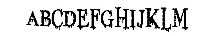 ZP Toil and Trouble Shakes Bold Font UPPERCASE