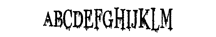 ZP Toil and Trouble Shakes Condensed Bold Font UPPERCASE