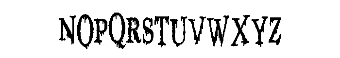 ZP Toil and Trouble Shakes Condensed Bold Font LOWERCASE