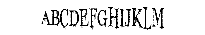 ZP Toil and Trouble Shakes Condensed Font UPPERCASE
