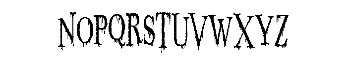 ZP Toil and Trouble Shakes Condensed Font UPPERCASE
