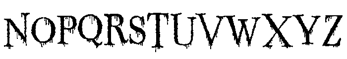 ZP Toil and Trouble Shakes Expanded Font UPPERCASE