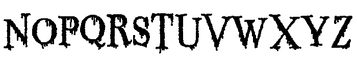 ZP Toil and Trouble Shakes Shakes Expanded Bold Font UPPERCASE