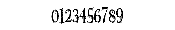 ZP Toil and Trouble Shakes Font OTHER CHARS