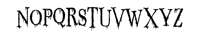 ZP Toil and Trouble Shakes Font UPPERCASE