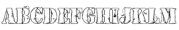 ZP Trick or Trash Expanded FONT