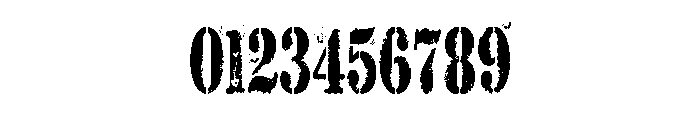ZP Trick or Trash Filled Condensed Font OTHER CHARS