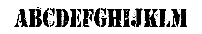 ZP Trick or Trash Filled FONT