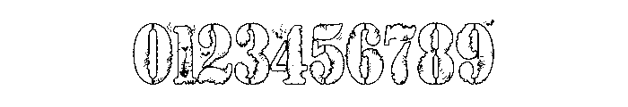 ZP Trick or Trash Font OTHER CHARS
