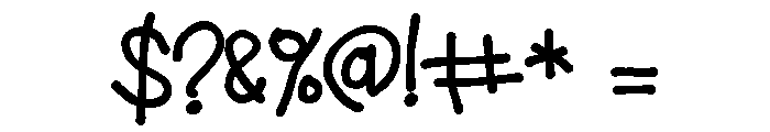 ZP Troublemaker Bold Font OTHER CHARS