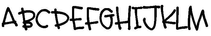 ZP Troublemaker Bold Font UPPERCASE