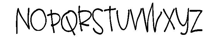 ZP Troublemaker Condensed Font UPPERCASE