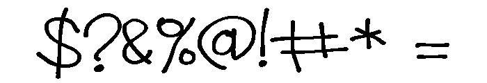 ZP Troublemaker Expanded Font OTHER CHARS
