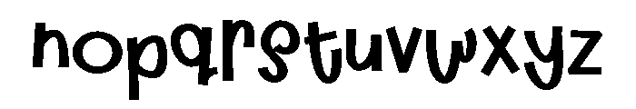 ZP Truth Bomb Bold Font LOWERCASE