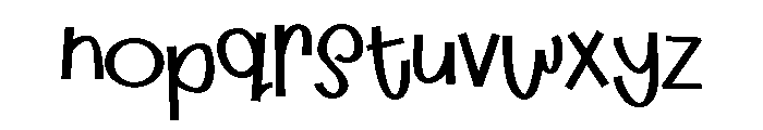 ZP Truth Bomb Font LOWERCASE