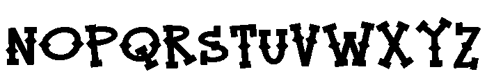 ZP Twilight Font UPPERCASE