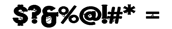 ZP Under the Graveyard Expanded Font OTHER CHARS