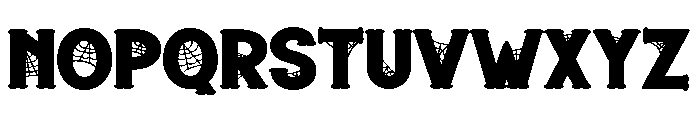 ZP Under the Graveyard Expanded Font LOWERCASE