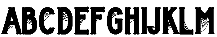 ZP Under the Graveyard Font UPPERCASE