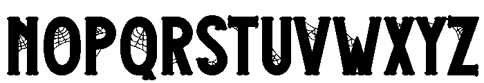 ZP Under the Graveyard Font UPPERCASE
