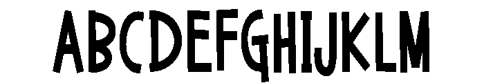 ZP Urban Myth Condensed Bold Font UPPERCASE