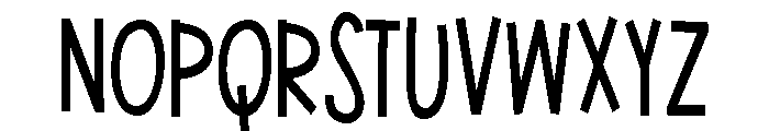 ZP Urban Myth Condensed Font UPPERCASE