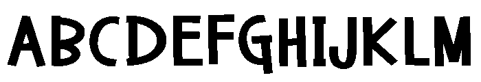 ZP Urban Myth Expanded Bold Font UPPERCASE