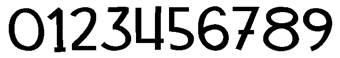 ZP Urban Myth Expanded Font OTHER CHARS