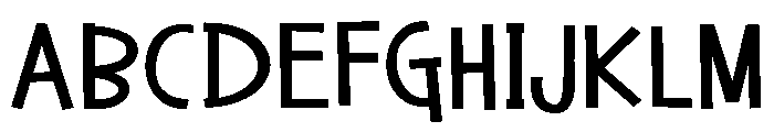 ZP Urban Myth Expanded Font UPPERCASE
