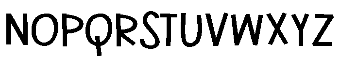 ZP Urban Myth Expanded Font UPPERCASE