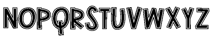 ZP Urban Myth Pow Expanded Font UPPERCASE