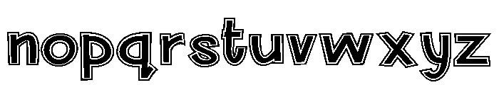 ZP Urban Myth Pow Expanded Font LOWERCASE