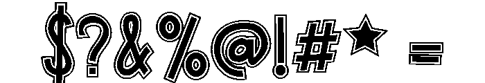 ZP Urban Myth Pow Font OTHER CHARS