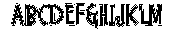 ZP Urban Myth Pow Font UPPERCASE