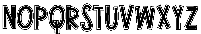 ZP Urban Myth Pow Font UPPERCASE