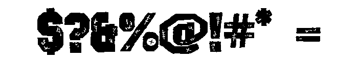 ZP Varsity Voodoo Expanded Font OTHER CHARS