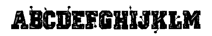 ZP Varsity Voodoo Expanded FONT