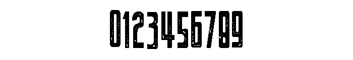 ZP Varsity Voodoo Sans Condensed Font OTHER CHARS