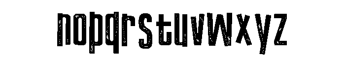 ZP Varsity Voodoo Sans Font LOWERCASE