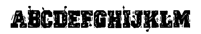 ZP Varsity Voodoo Too Expanded FONT