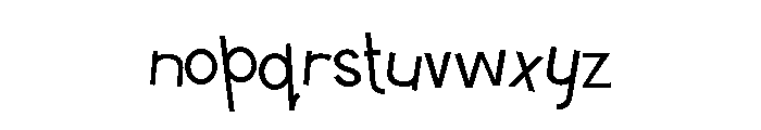 ZP Vodka Hangover Font LOWERCASE