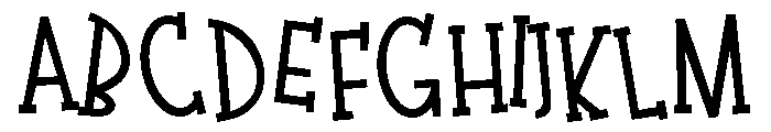 ZP Vodka Martini Bold Font UPPERCASE