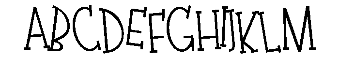 ZP Vodka Martini Font UPPERCASE