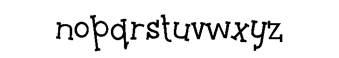 ZP Vodka Martini Font LOWERCASE