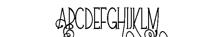ZP Vogue Valentine Condensed Font UPPERCASE