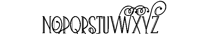 ZP Vogue Valentine Too Font UPPERCASE