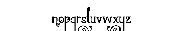 ZP Vogue Valentine Too Font LOWERCASE