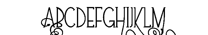 ZP Vogue Valentine Font UPPERCASE