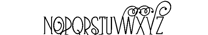 ZP Vogue Valentine Font UPPERCASE